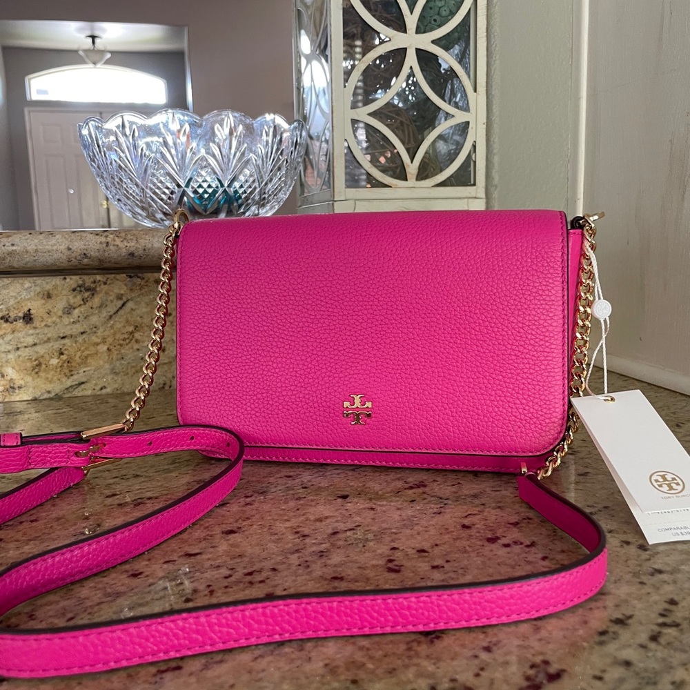 HP💝 New Tory Burch 💝 Carter Adjustable Shoulder - Picture 8 of 9